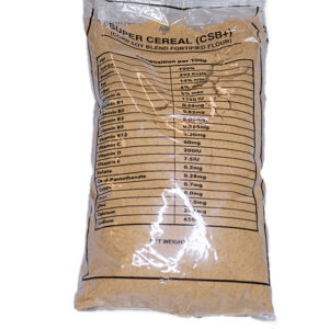 CSB++ and CSB+ are fortified corn–soya blend flours